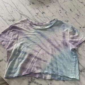 Katie J NYC Pastel Tie-Dye Short Sleeve Tee